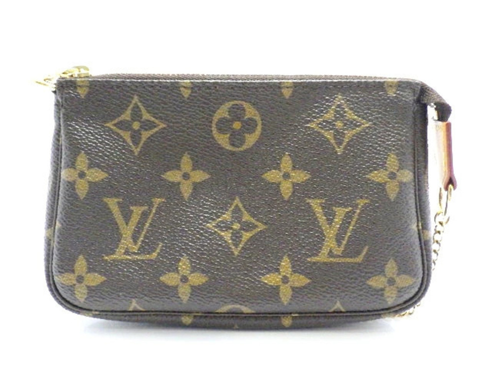 LOUIS VUITTON Bag Pochette Accessoires Pouch Clutch handle Monogram